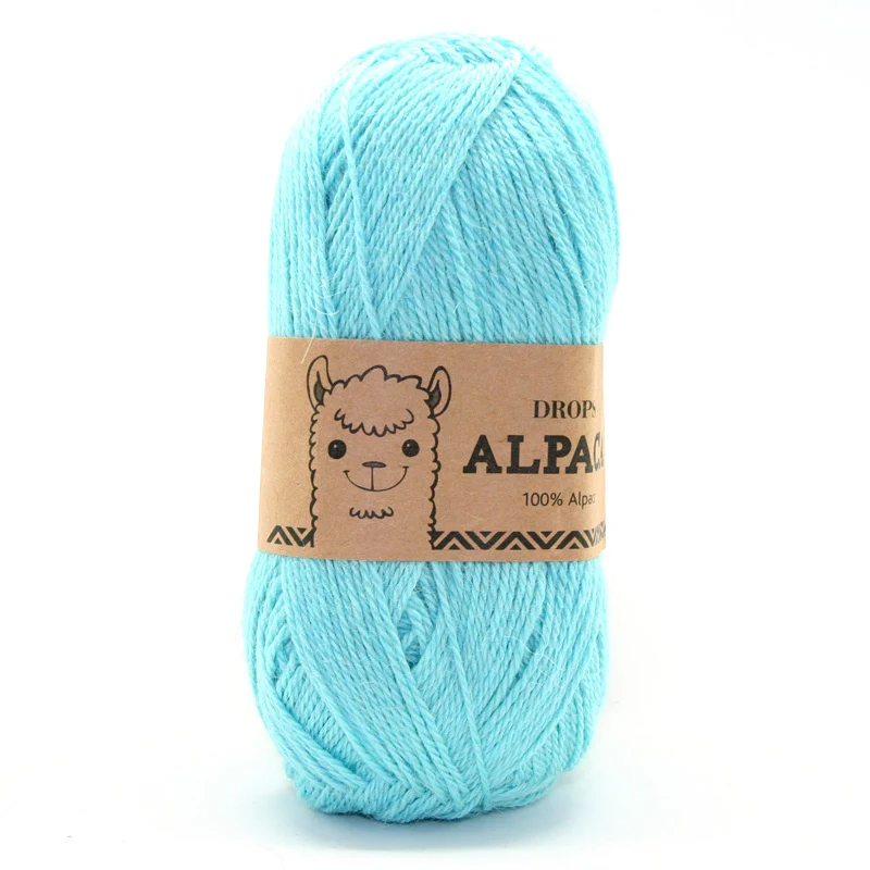 DROPS Alpaka Uni Colour 2917 Türkis