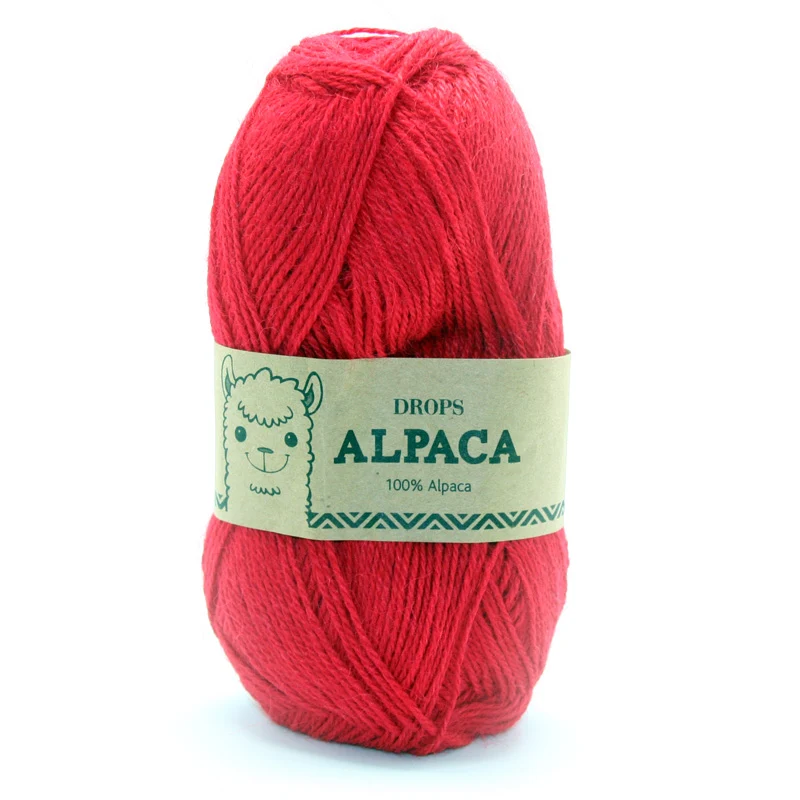 Drops Alpaka Uni Colour 3620 Rot