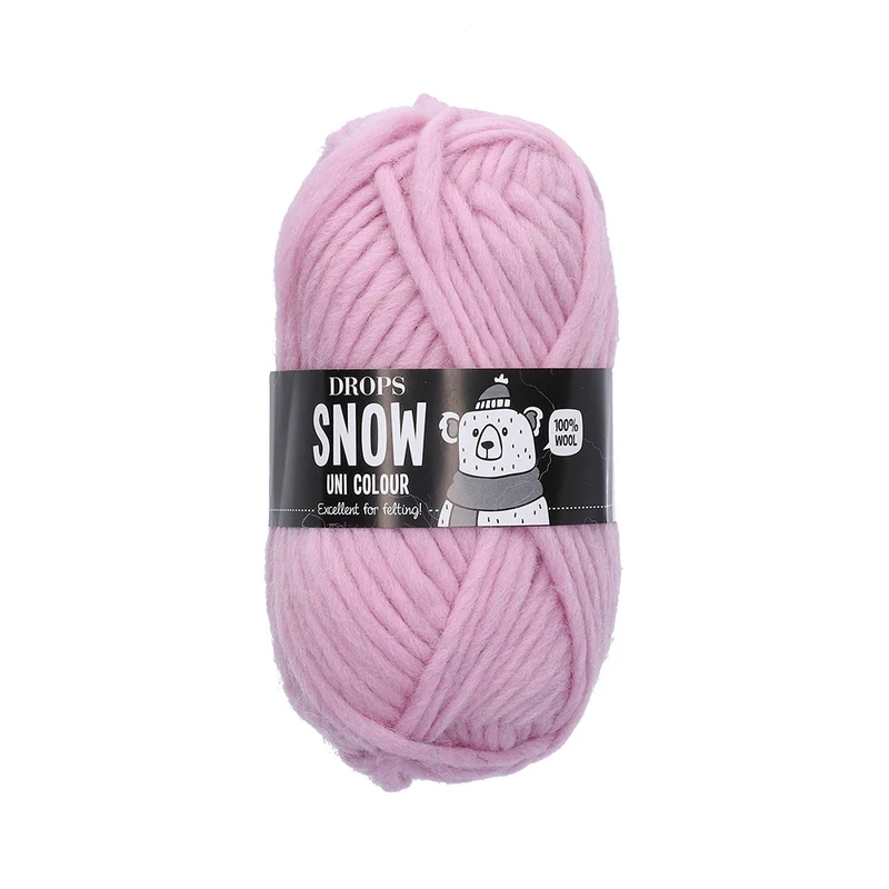 DROPS Snow Uni Colour 051 Puderrosa