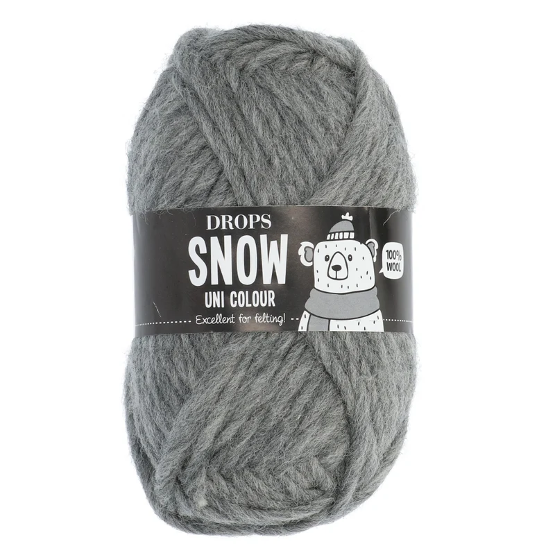 DROPS Snow Uni Colour 046 Grau