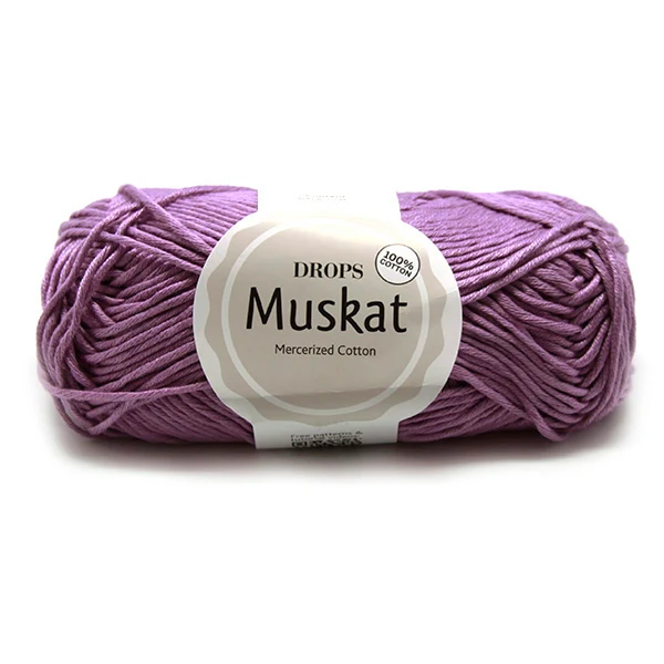 DROPS Muskat Uni Colour 04 Flieder