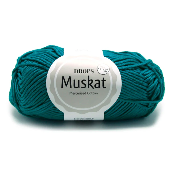 DROPS Muskat Uni Colour 74 Petroleum