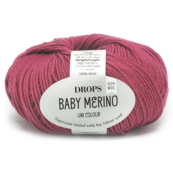 DROPS Baby Merino Uni Colour 041 Pflaume