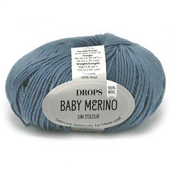 DROPS Baby Merino Uni Colour 042 Petroleum