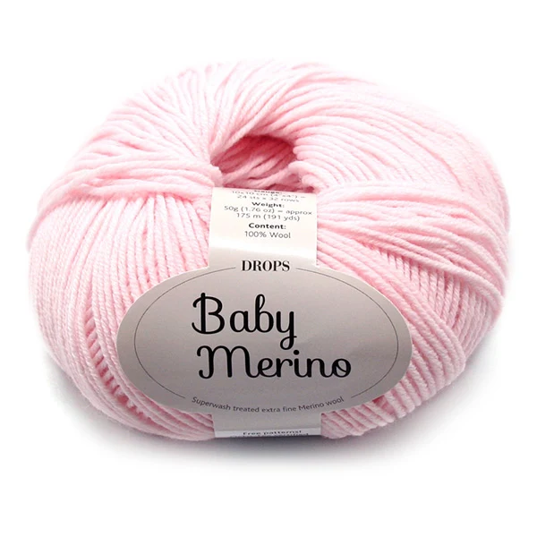 DROPS Baby Merino Uni Colour 005 Hellrosa
