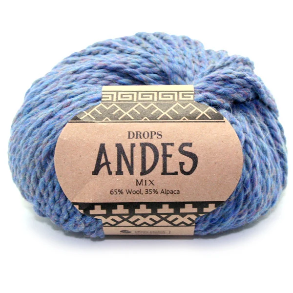 DROPS Andes Mix 6343 Abendblau
