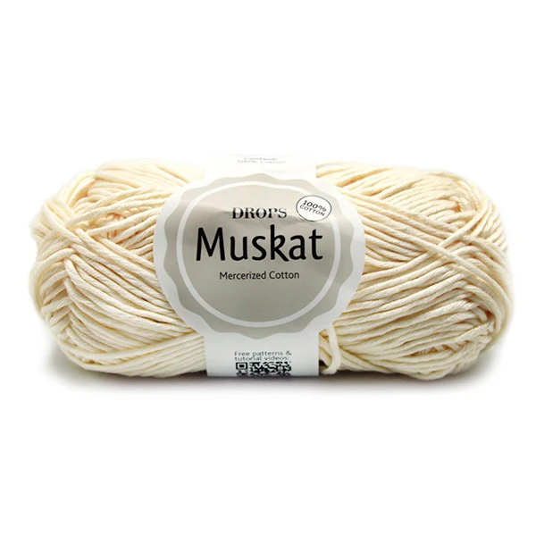 Drops Muskat Uni Colour 08 Natur