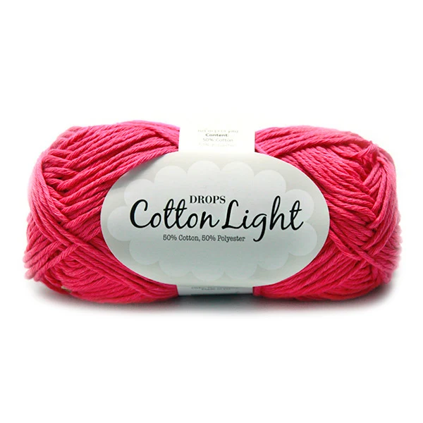DROPS Cotton Light Uni Colour 018 Kirsche