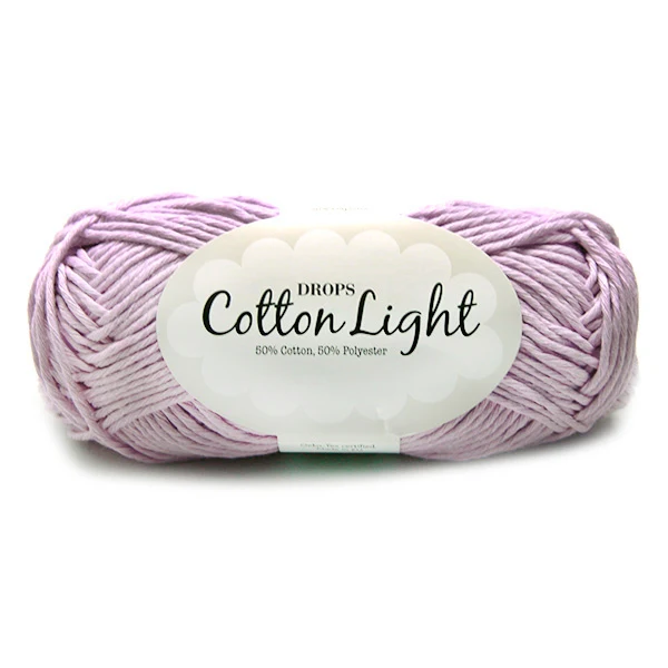 Drops Cotton Light Uni Colour 025 Hellflieder
