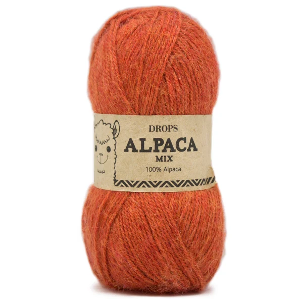 DROPS Alpaka Mix 2925 Rostrot