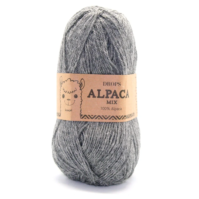 DROPS Alpaka Mix 0517 Grau-Mix