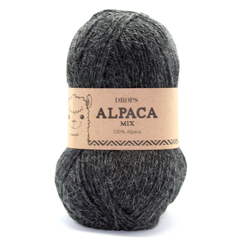 Drops Alpaka Mix 0506 Anthrazit