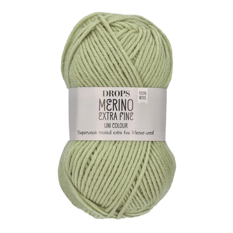 DROPS Merino Extra Fine Uni Colour 26 Pistazie