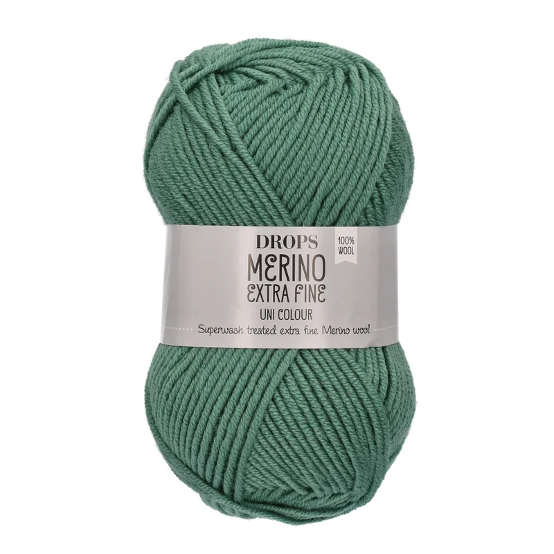 DROPS Merino Extra Fine Uni Colour 31 Waldgrün