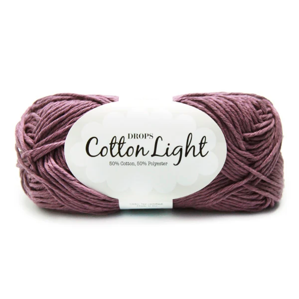 DROPS Cotton Light Uni Colour 024 Traube