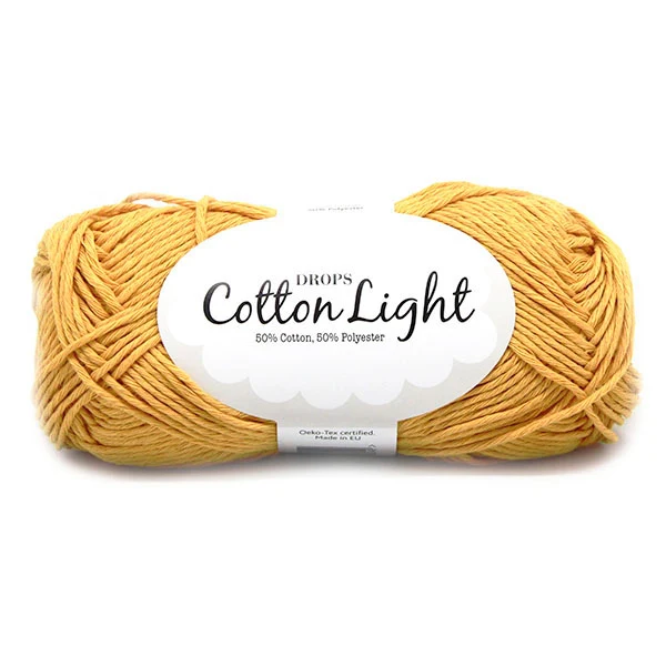 DROPS Cotton Light Uni Colour 028 Ocker