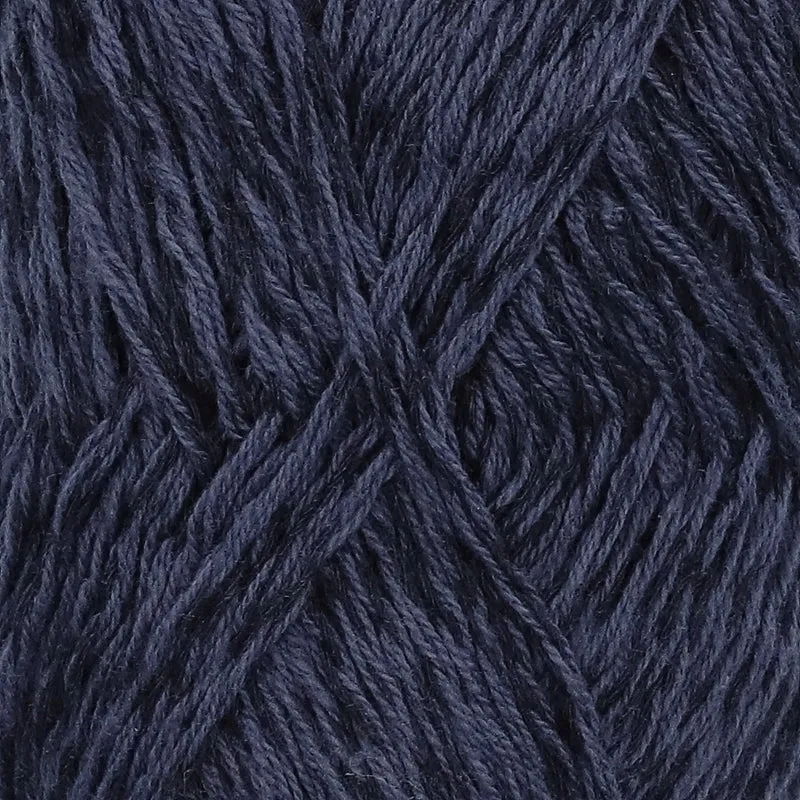 DROPS Belle Uni Colour 20 Marineblau