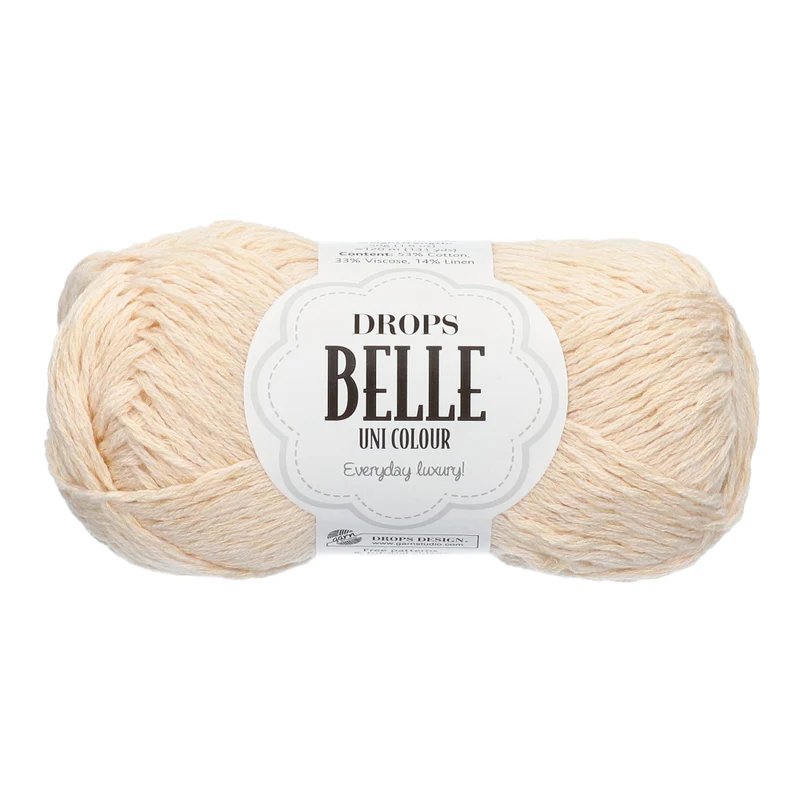 DROPS Belle Uni Colour 02 Natur