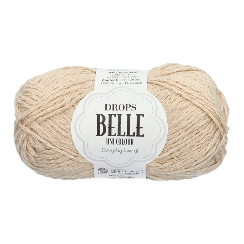 DROPS Uni Colour 03 Hellbraun