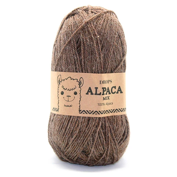 DROPS Alpaka Mix 6007 Braun
