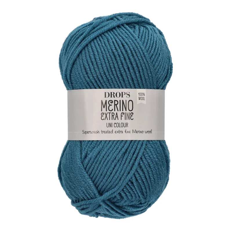 DROPS Merino Extra Fine Uni Colour 28 Nordsee
