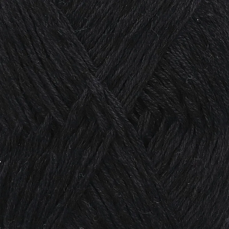 DROPS Belle Uni Colour 08 Schwarz