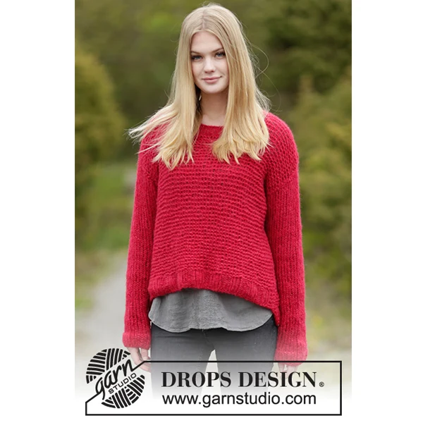 DROPS Melody Uni Colour 017 Knallrosa