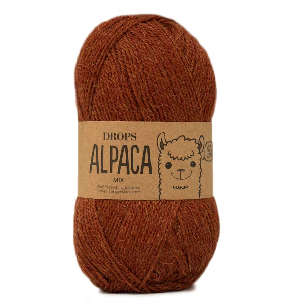 DROPS Alpaka Mix 9025 Haselnuss