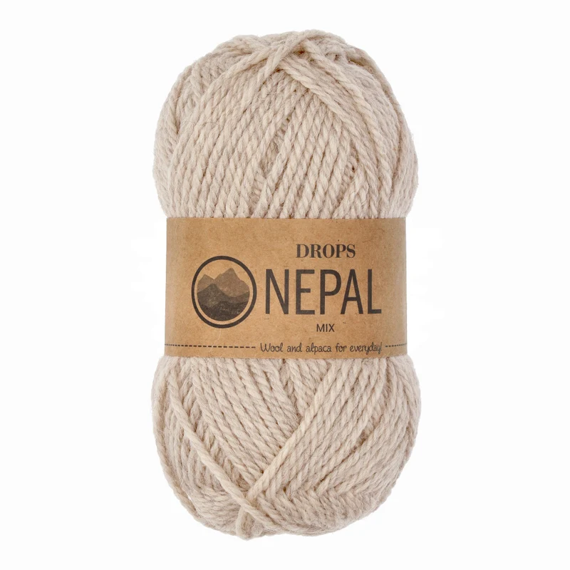DROPS Nepal Mix 206 Hellbeige