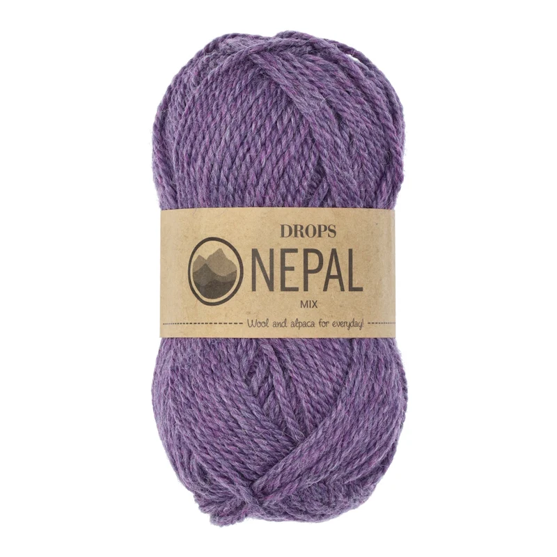 Drops Nepal Mix 4434 Lila/Violett