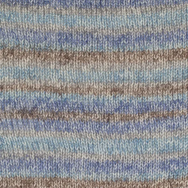 DROPS Fabel Long Print 604 Meerblick