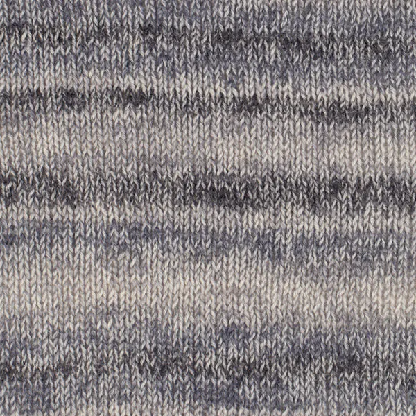 DROPS Fabel Long Print 602 Silberfuchs