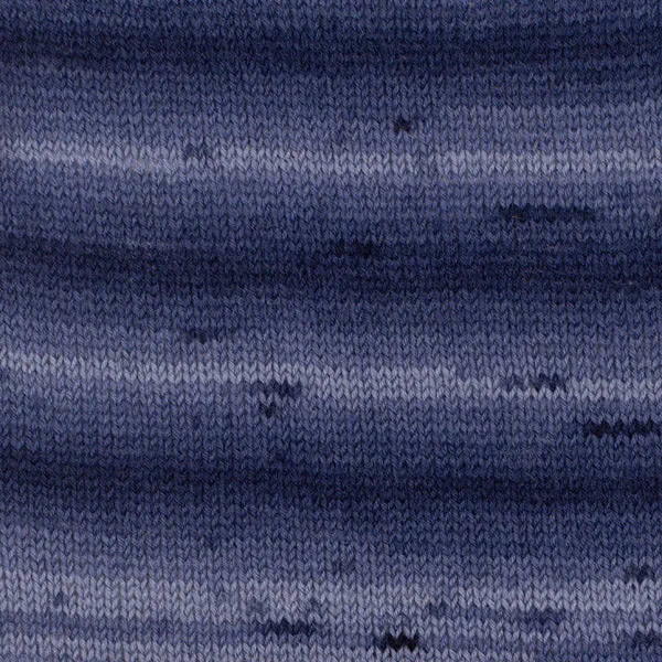 DROPS Fabel Long Print 917 Tiefsee