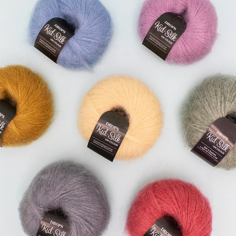 DROPS Kid-Silk Uni Colour 005 Heide-Lila