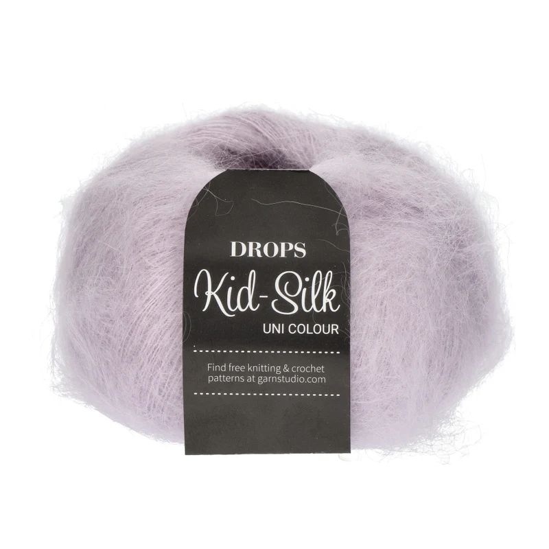 DROPS Kid-Silk Uni Colour 009 Hell-Lavendel