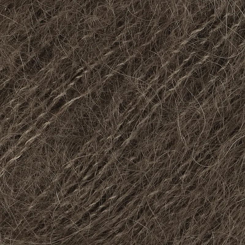 DROPS Kid-Silk Uni Colour 015 Dunkelbraun