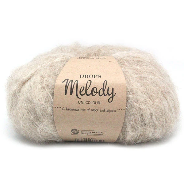 DROPS Melody Uni Colour 015 Beige