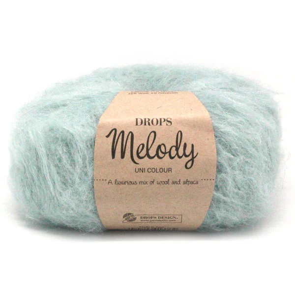 DROPS Melody Uni Colour 009 Hellseegrün