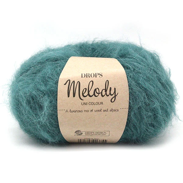 DROPS Melody Uni Colour 008 Petroleum