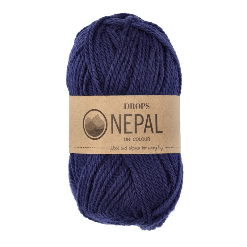 DROPS Nepal Uni Colour 1709 Marineblau