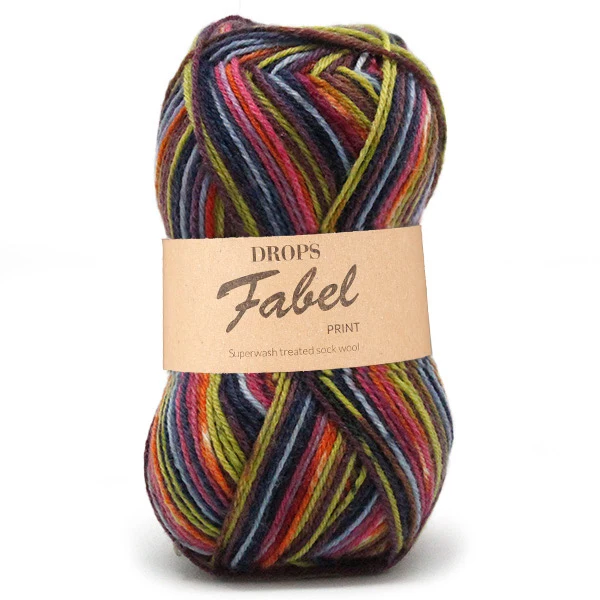 DROPS Fabel Print 901 Bonbons