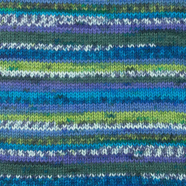DROPS Fabel Print 677 Grün-Türkis
