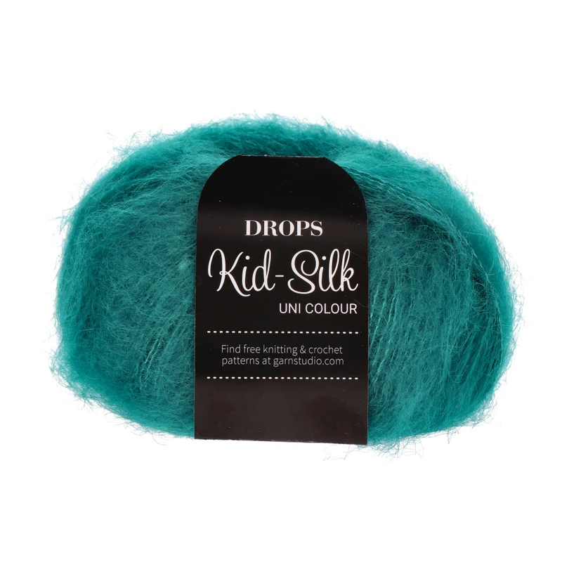 DROPS Kid-Silk Uni Colour 024 Petroleum
