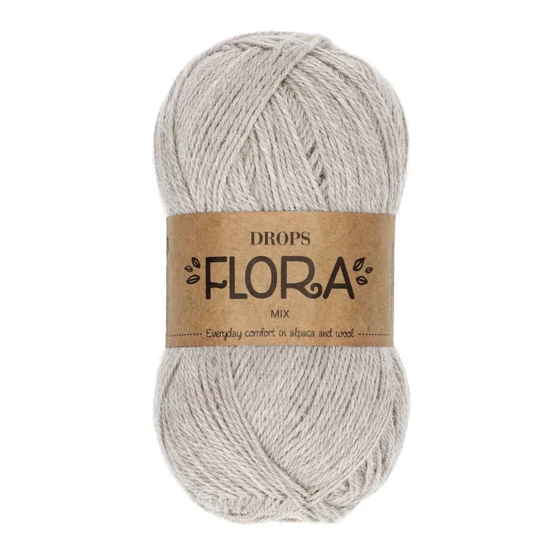 Drops Flora Mix 03 Hellgrau