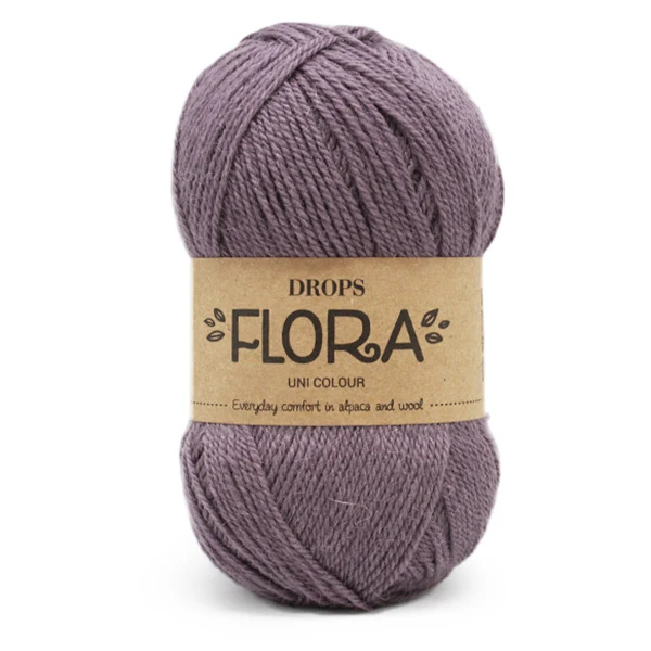 DROPS Flora Uni Colour 09 Amethyst