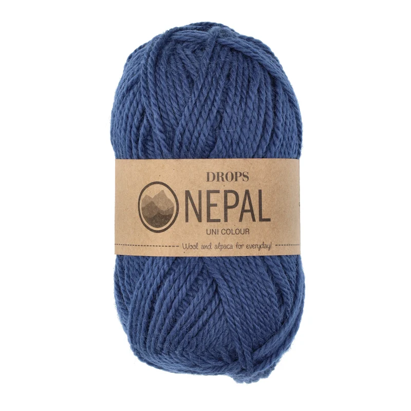 DROPS Nepal Uni Colour 6790 Königsblau