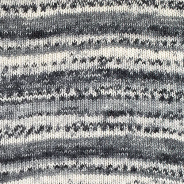 DROPS Fabel Print 905 Salt and Pepper