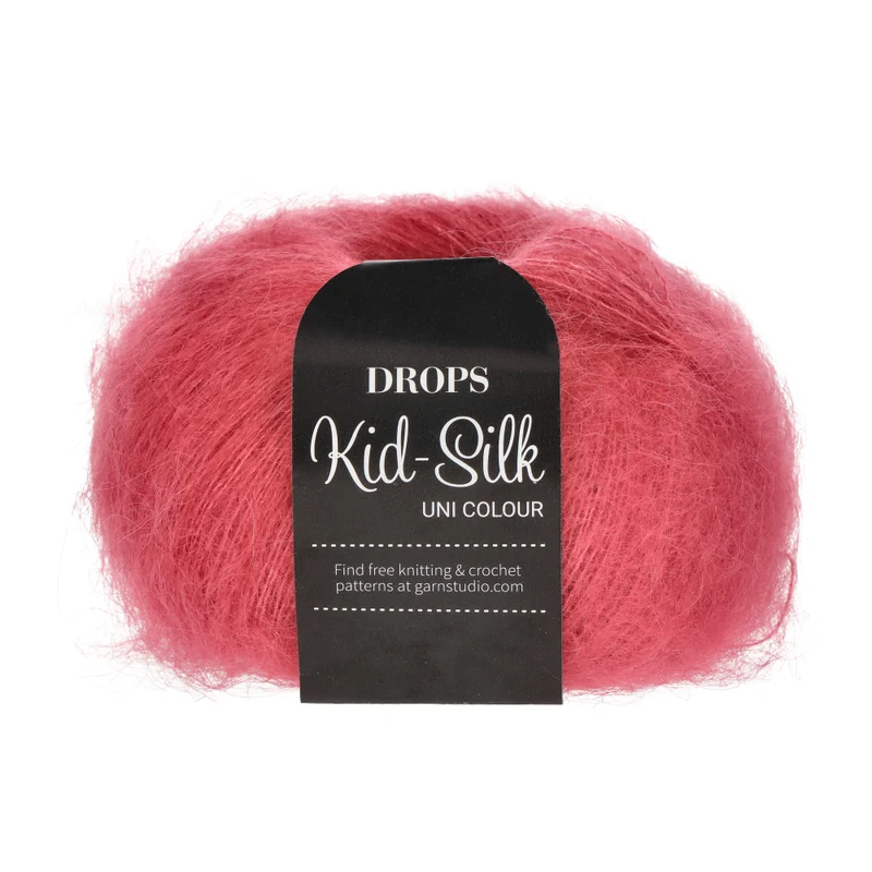 DROPS Kid-Silk Uni Colour 032 Himbeere