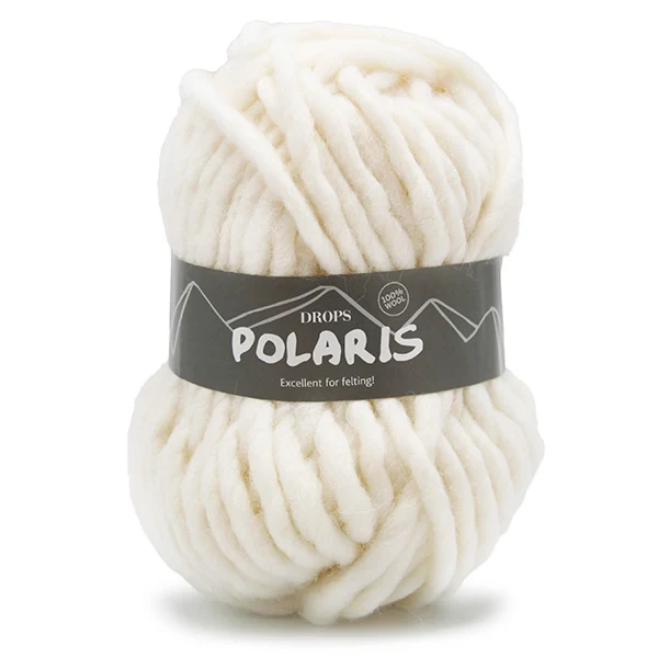 DROPS Polaris Uni Colour 01 Natur