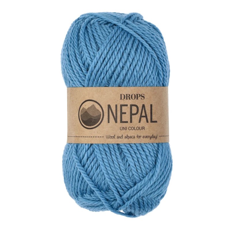 DROPS Nepal Uni Colour 8783 Vergissmeinnicht